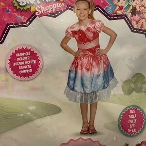 Brand New Shopkins Jessicake Child Costume Size Child 4-6x